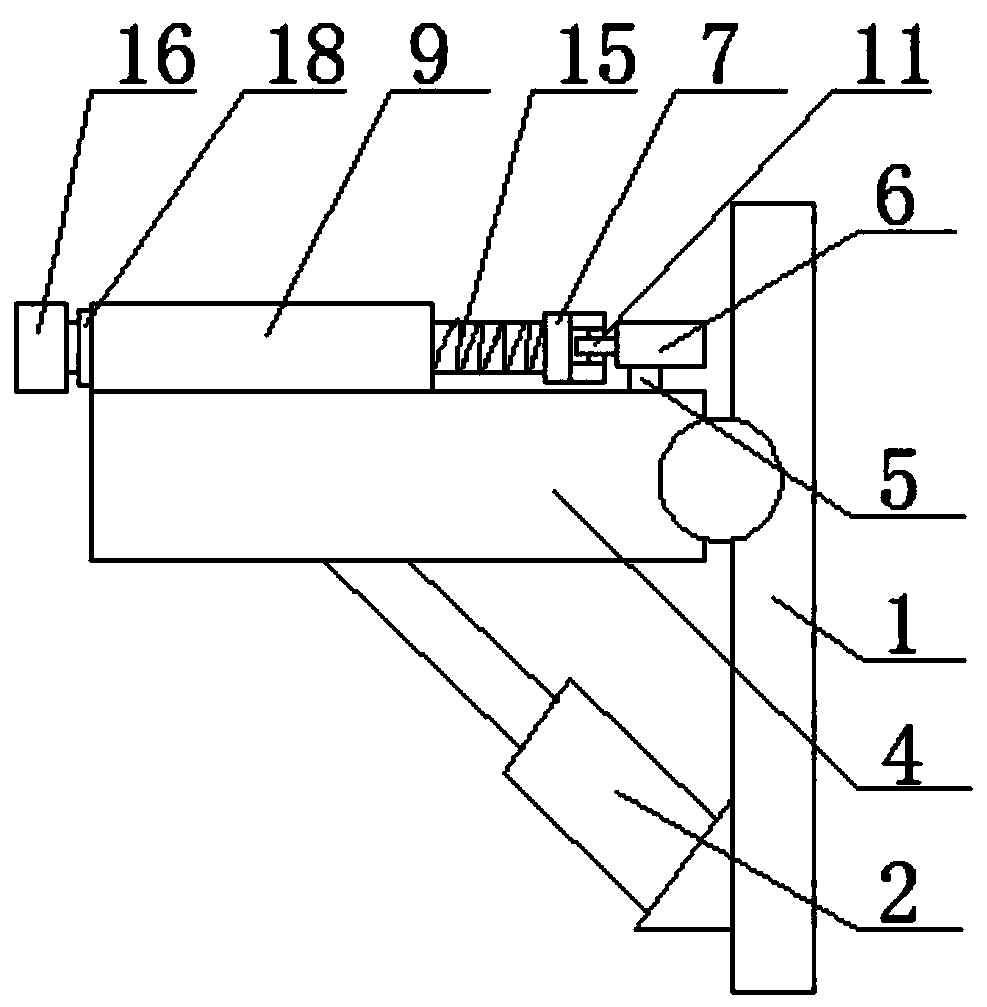 Double-pipe stamping mechanism for robot