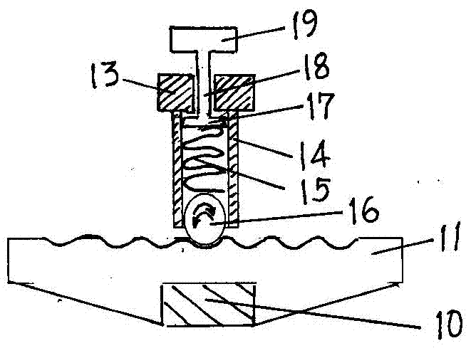 Simulation test device for friction resistance of braided surface