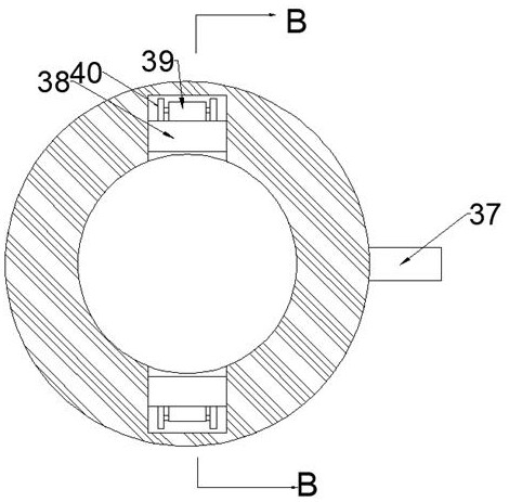 Spring processing and detecting device in shock absorber