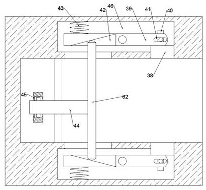 Spring processing and detecting device in shock absorber