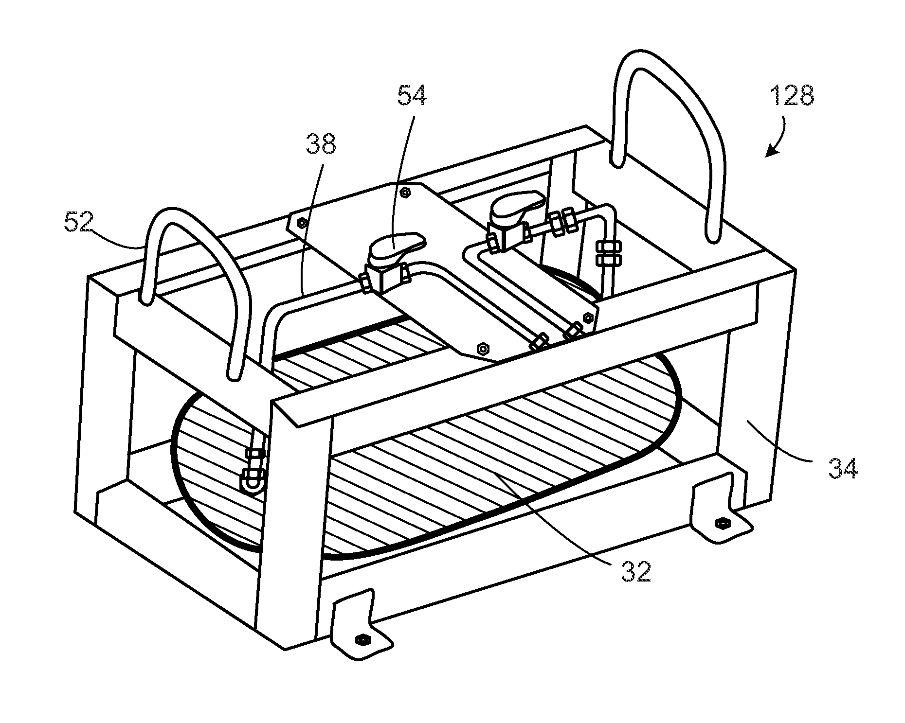 Subsea pipeline service skid