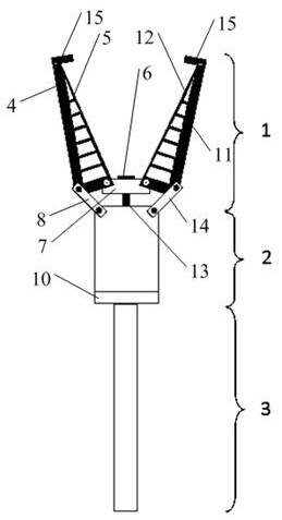 A fully automatic auxiliary branch-picking mechanism and method for tree-block removal