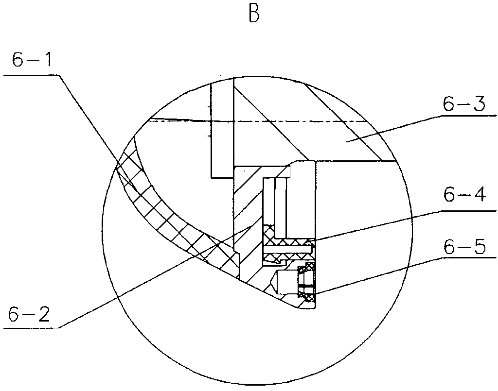 Split type anorectal gastrointestinal anastomat provided with needles and capable of absorbing biological nails