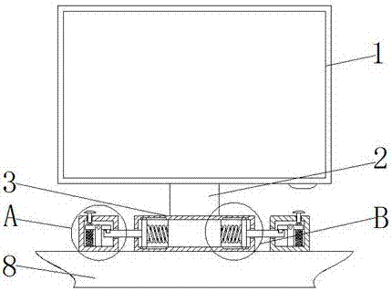 Computer display with high stability