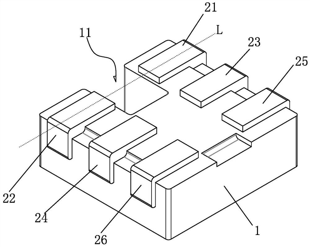 LED lamp string, and manufacturing method thereof and LED device used in LED lamp string