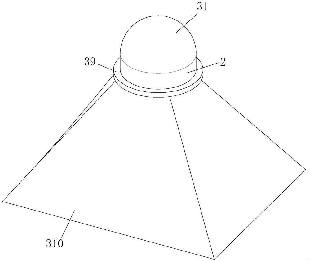 Disease control device for agricultural production