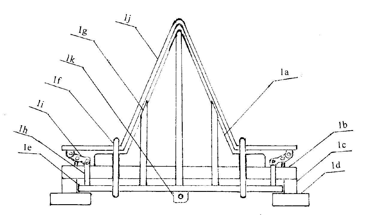 Manufacture method for integral splayed sand blocking net