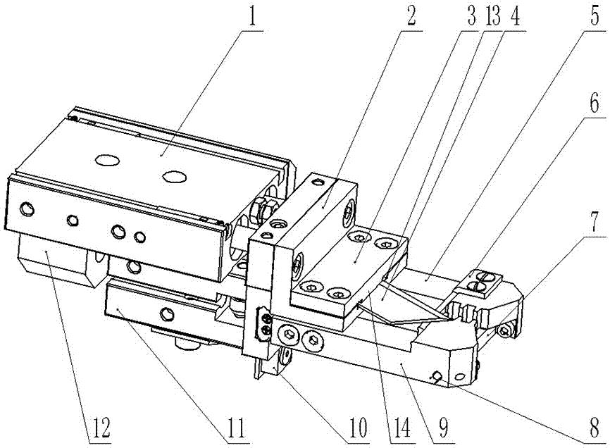 Picking robot end effector