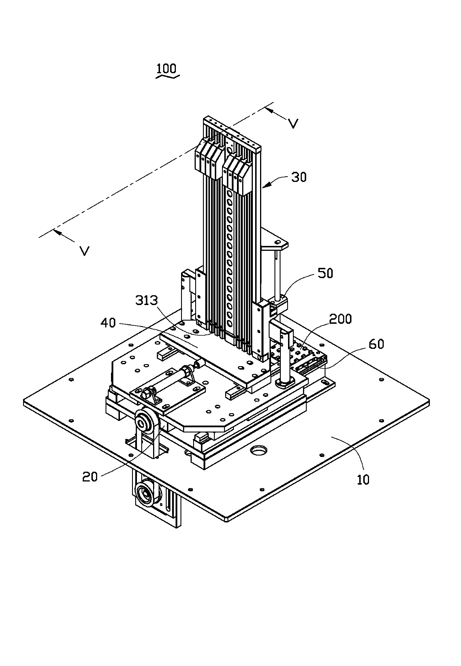 Press fitting mechanism