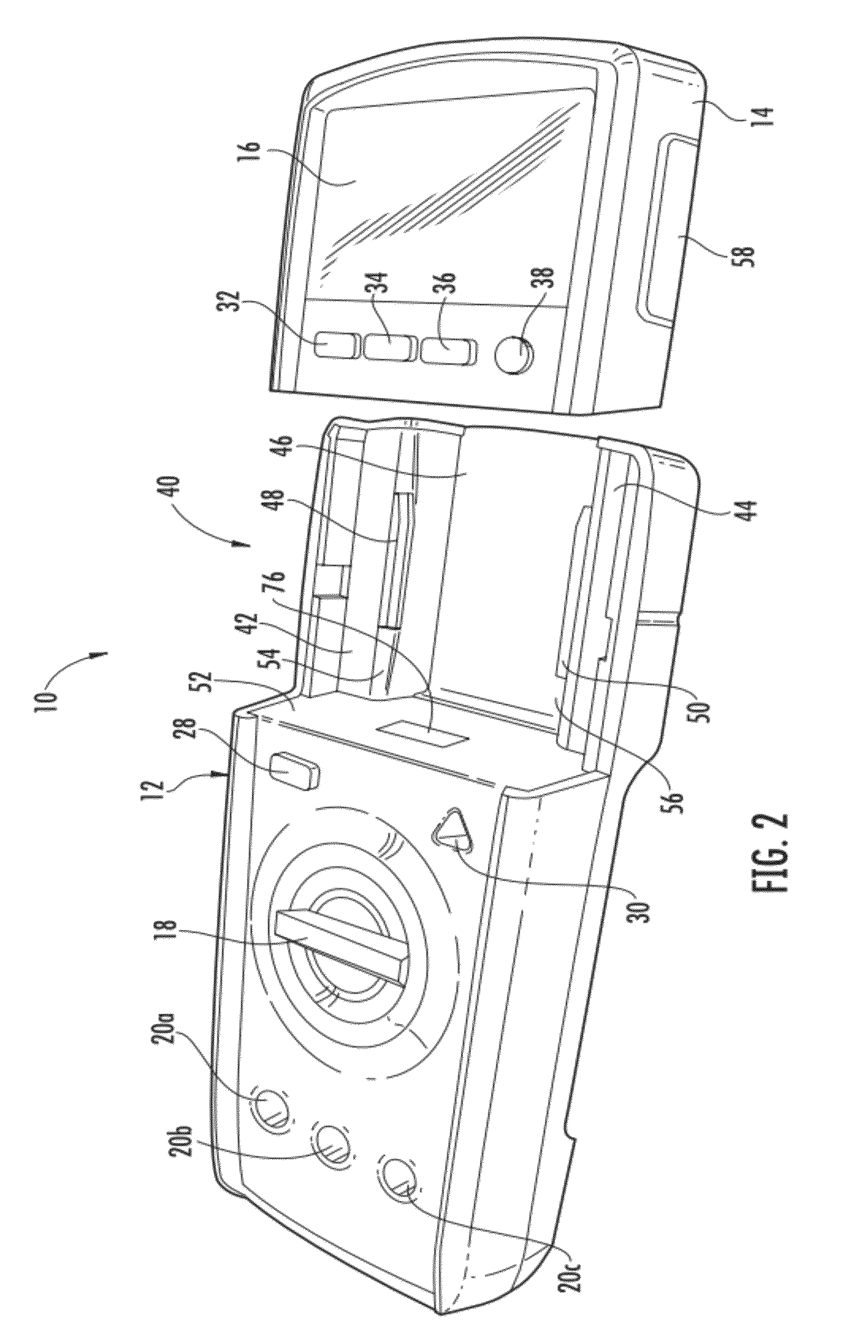 Digital multimeter having remote display with automatic communication binding