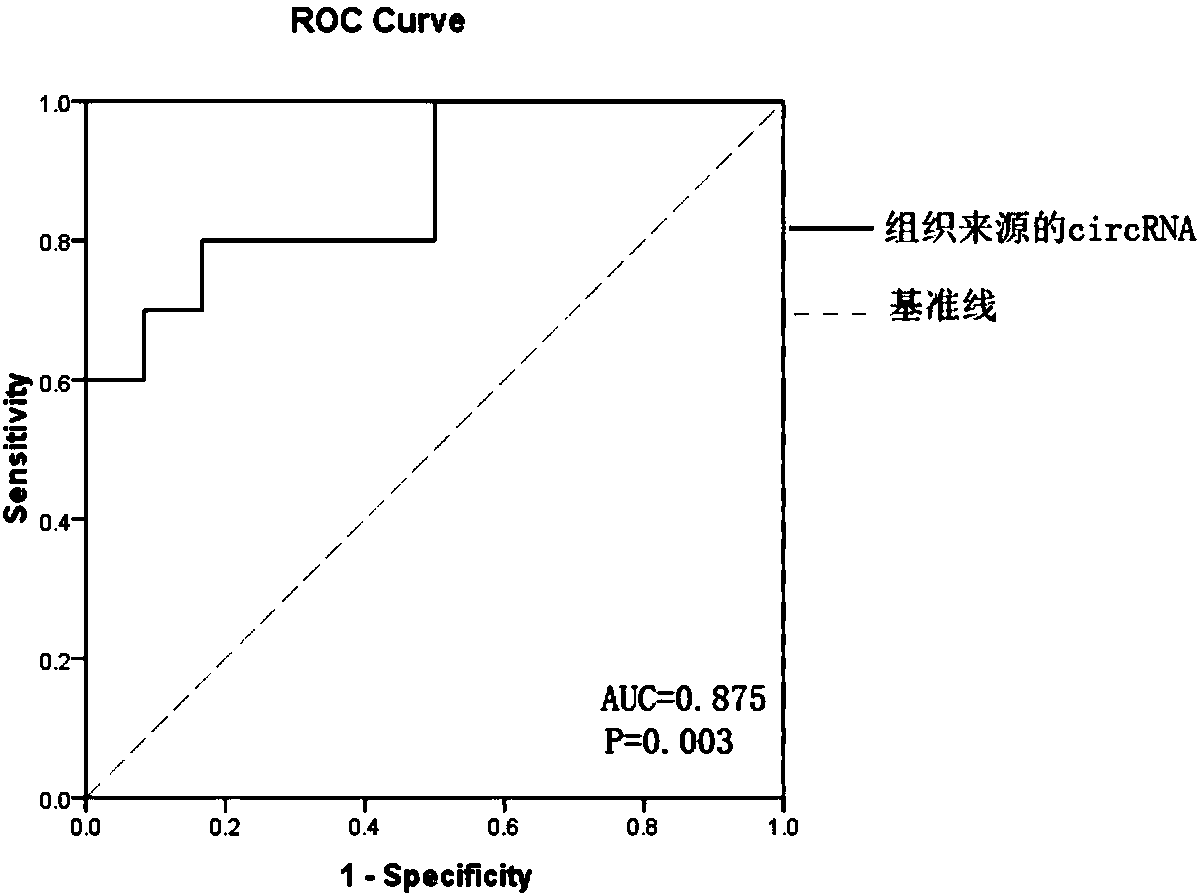 Glioma prognostic marker circ7:42148226|42148468 and application