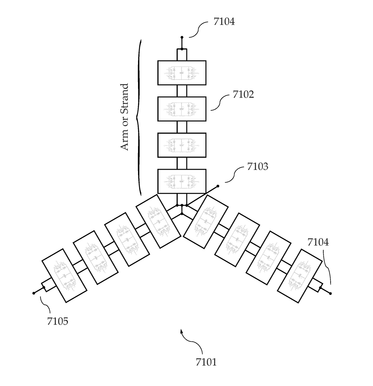 Apparatus and method for an electric power supply