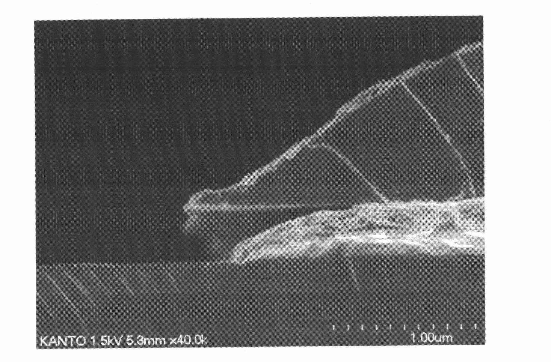 Etching solution composition for metal thin film consisting primarily of copper