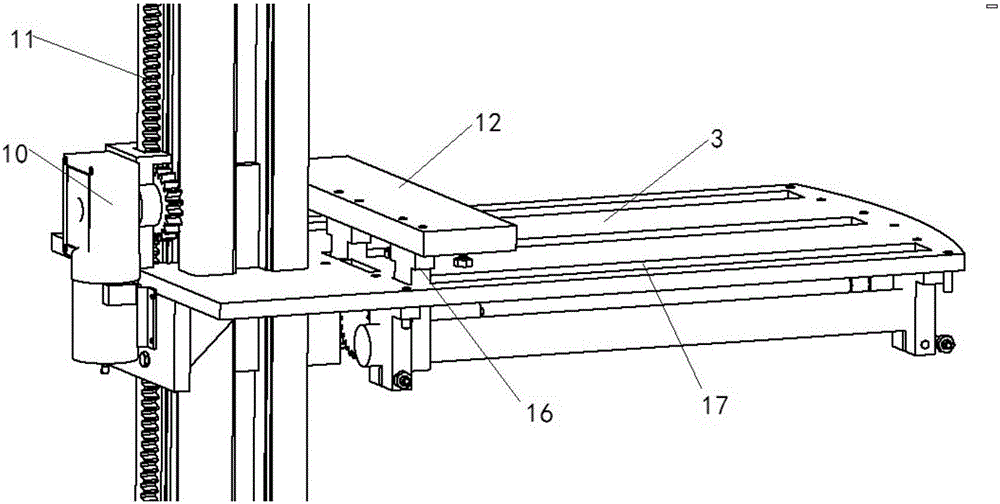 Single-ring and dual-ring partitioned storage and pickup device