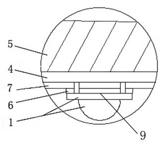 LED (light emitting diode) lamp with light weight and rapid heat dissipation and manufacturing method thereof