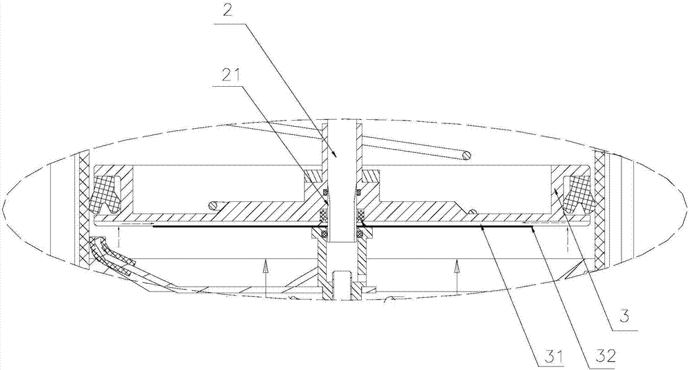 Pressure plate type lubrication pump convenient to exhaust