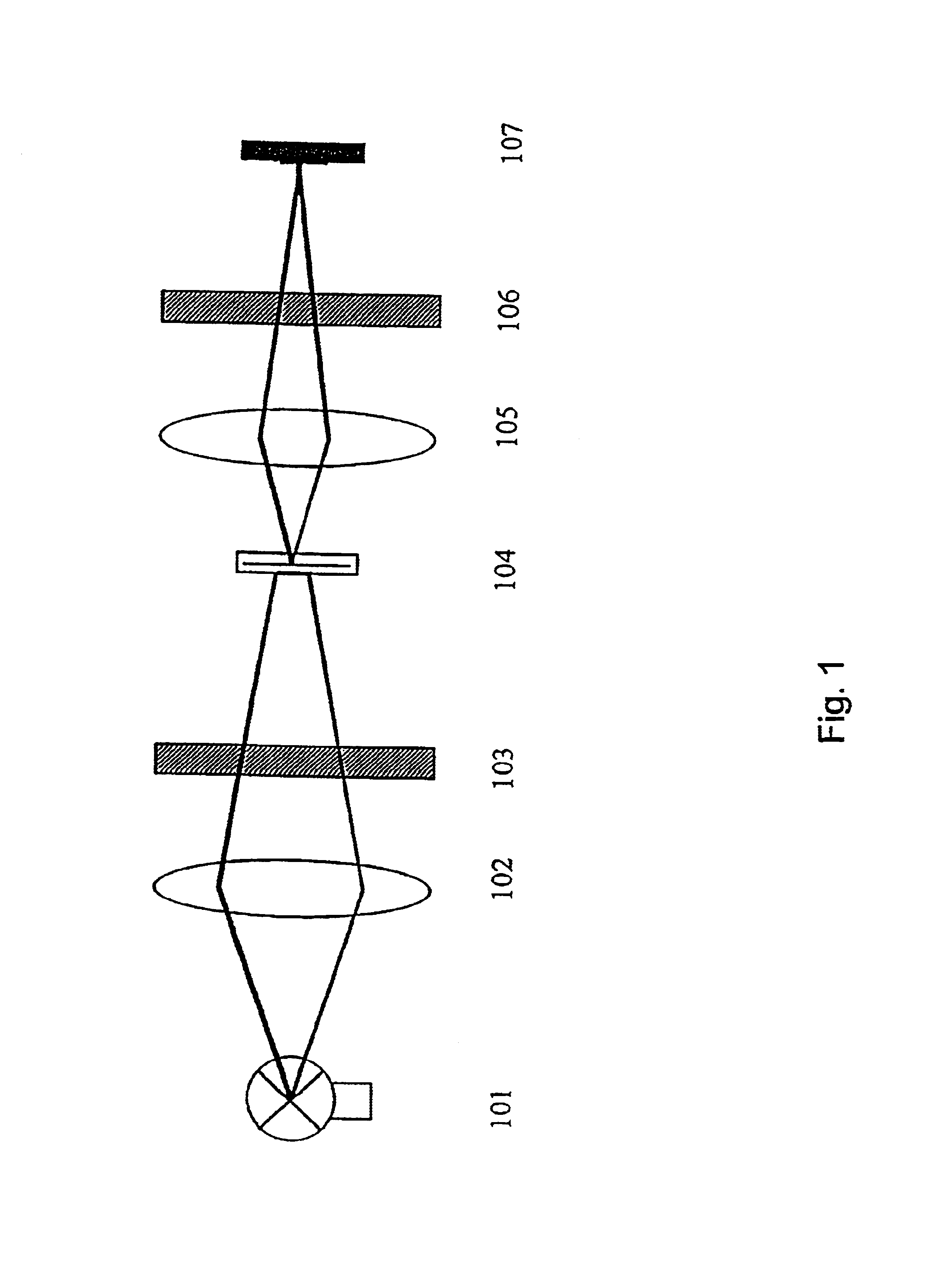 Method and a system for determination of particles in a liquid sample