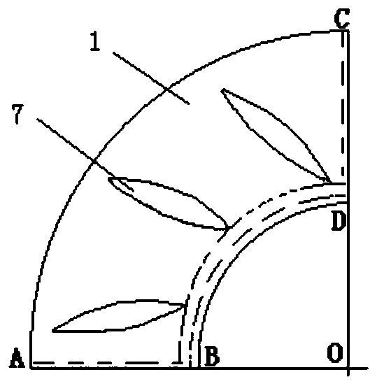 Method for improving sectioning base ring opening precision