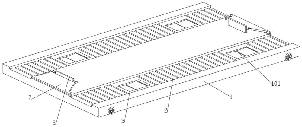 Elevator with emergency protection structure for stereo garage