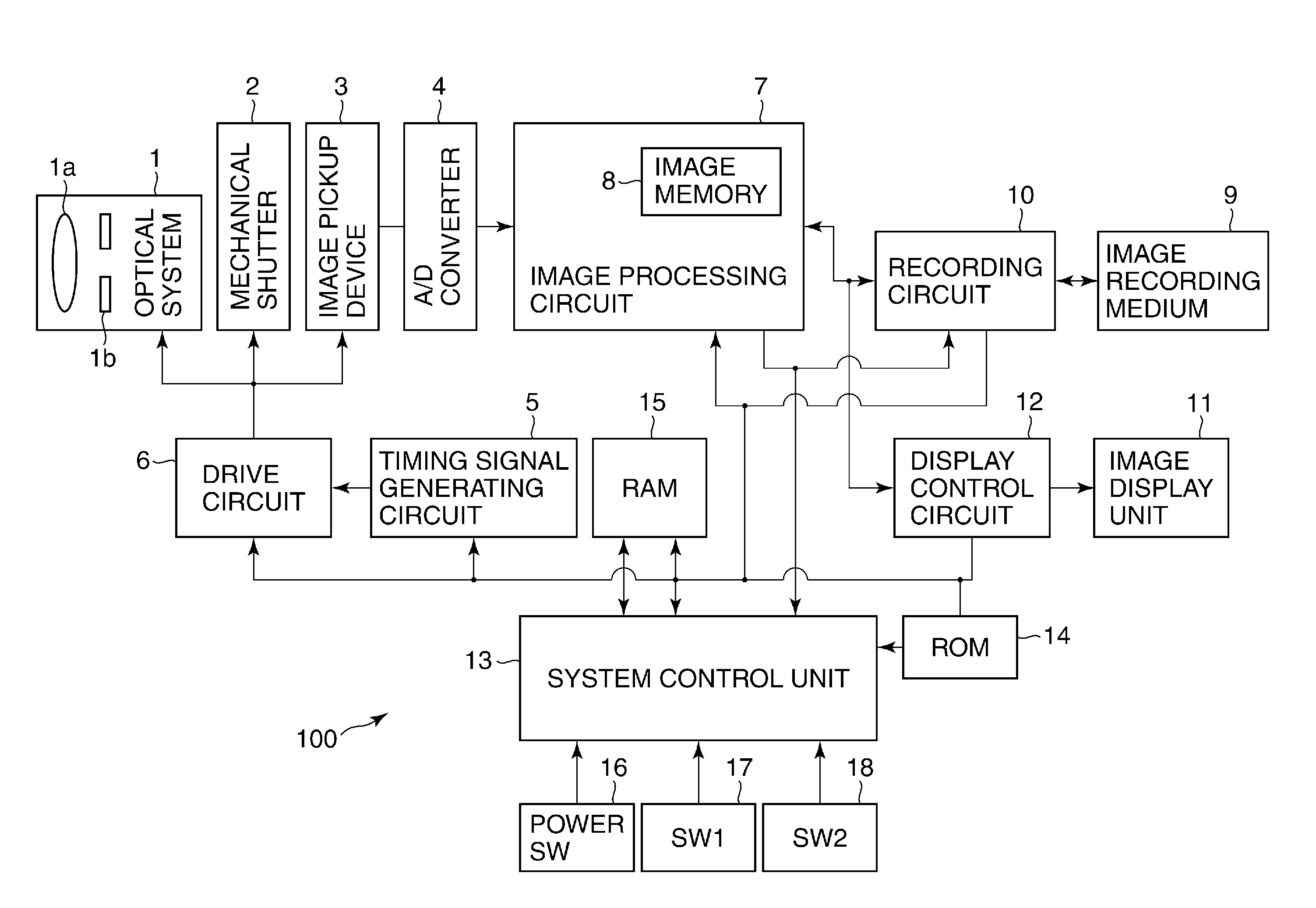 Image pickup sensor, driving method therefor, and image pickup apparatus