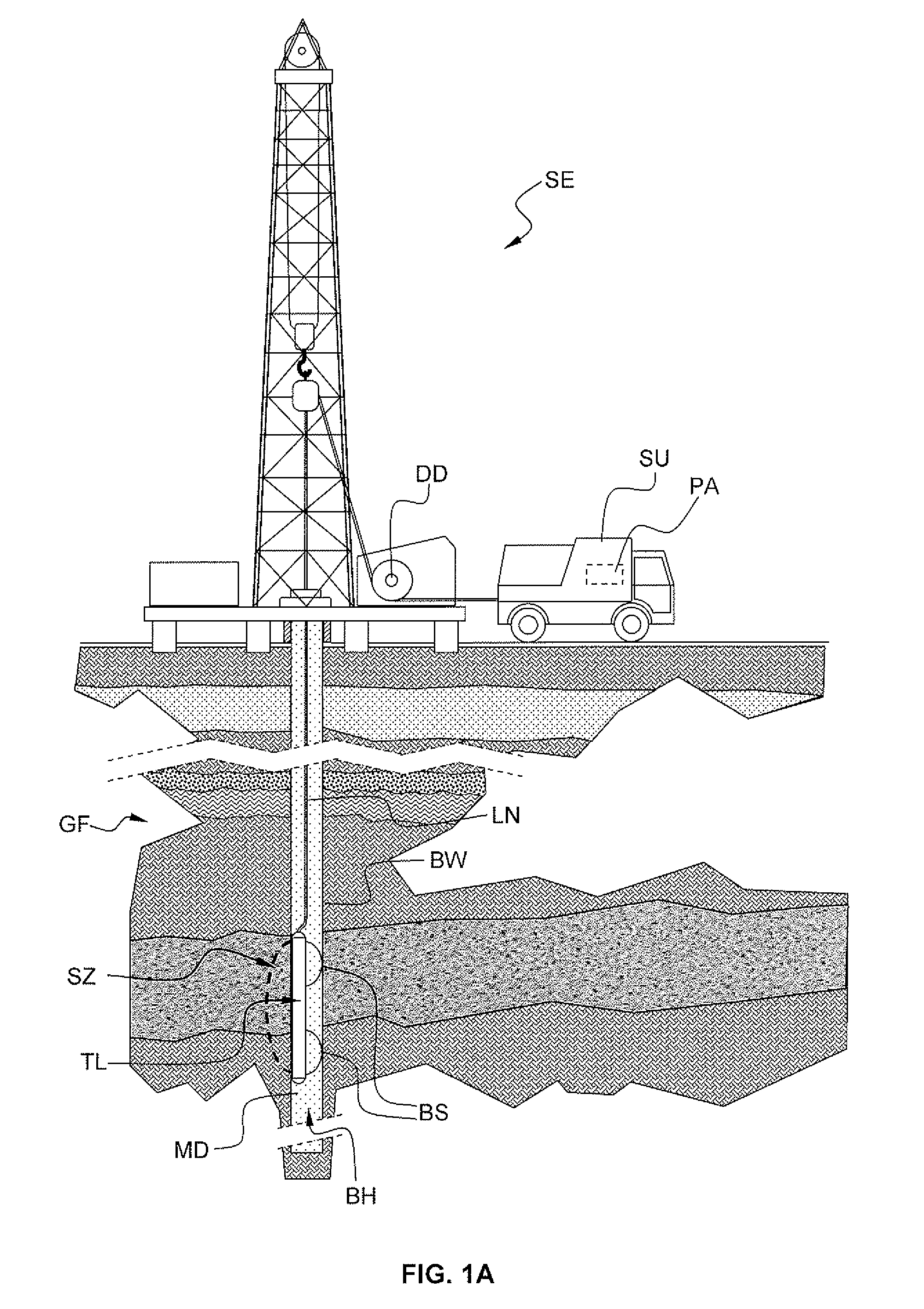 Apparatus and Method for Electrically Investigating a Borehole