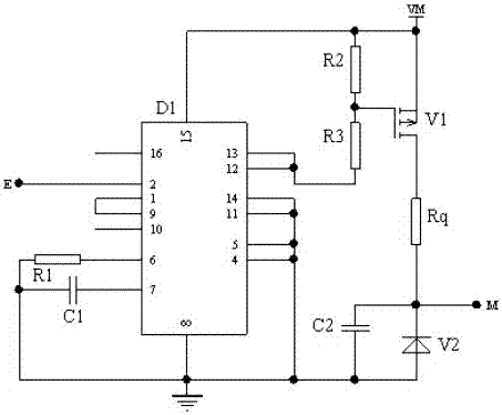 Intelligent lifting study desk and lifting driving control circuit thereof