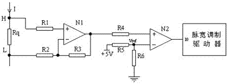 Intelligent lifting study desk and lifting driving control circuit thereof