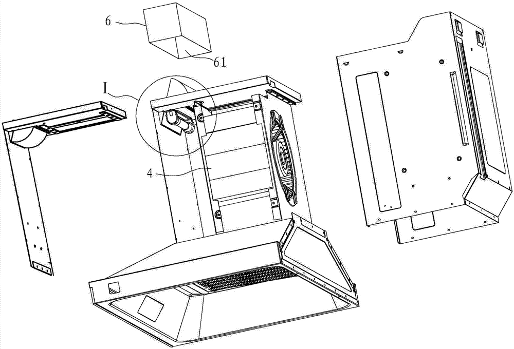 Extractor hood with sterilization and deodorization functions