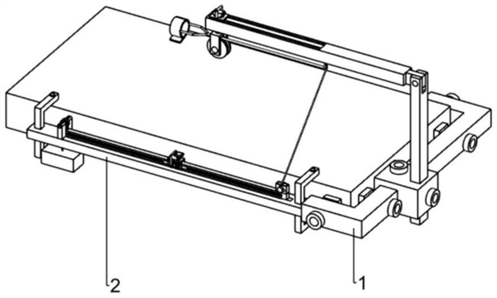 Orthopaedic traction device with included angle adjustable and self-locking functions