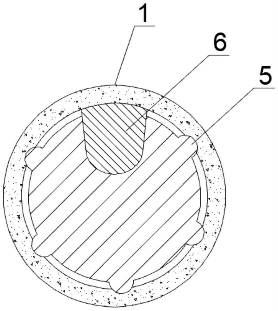 A tool for measuring the circumference of the uvula in the mouth