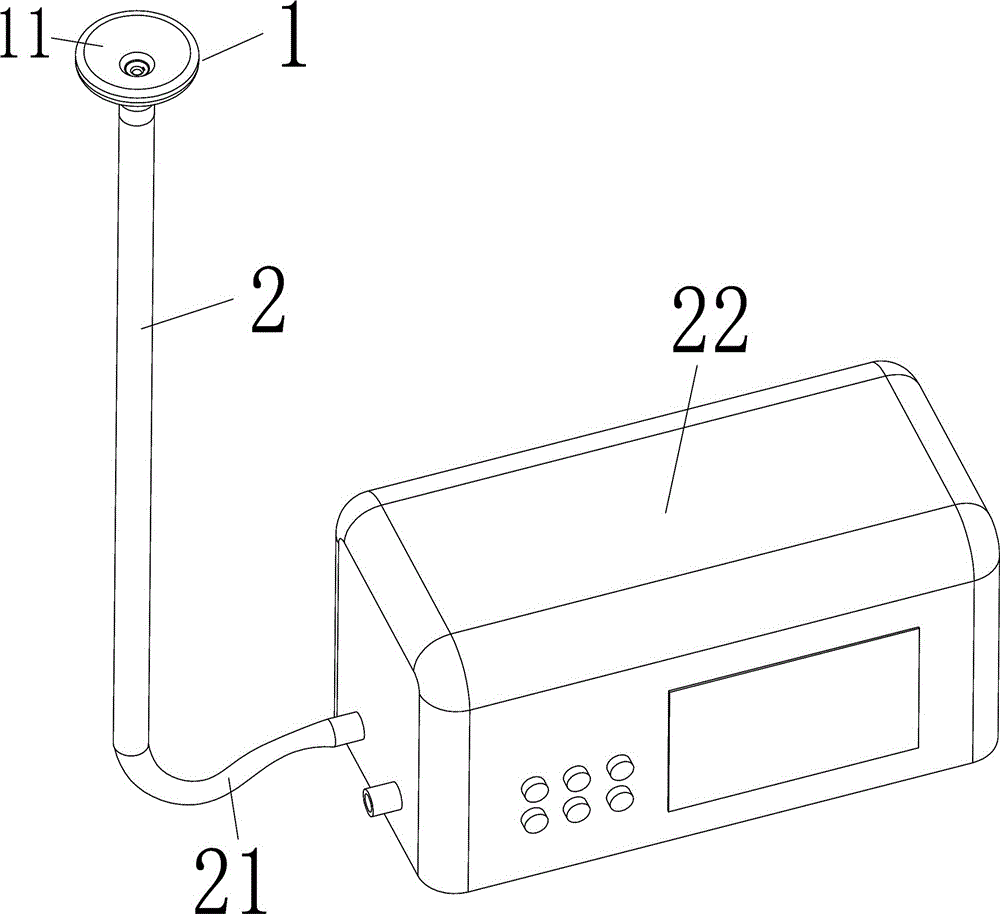 Film breaking suction disk