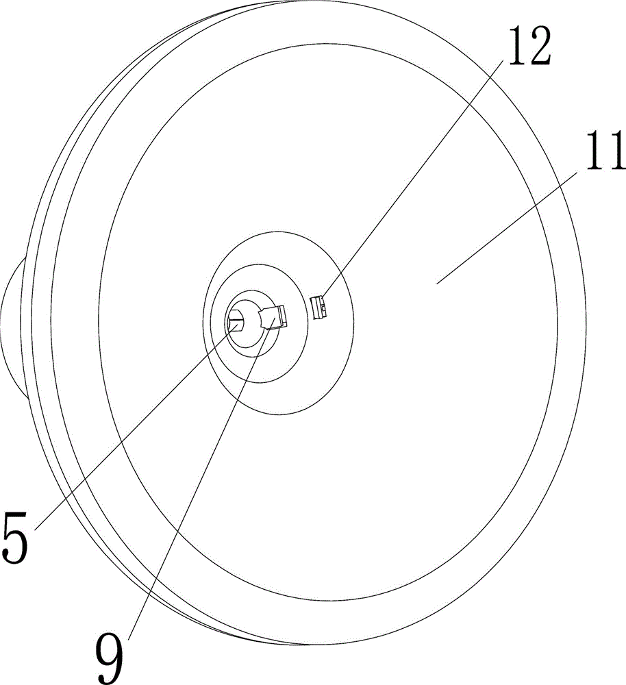 Film breaking suction disk