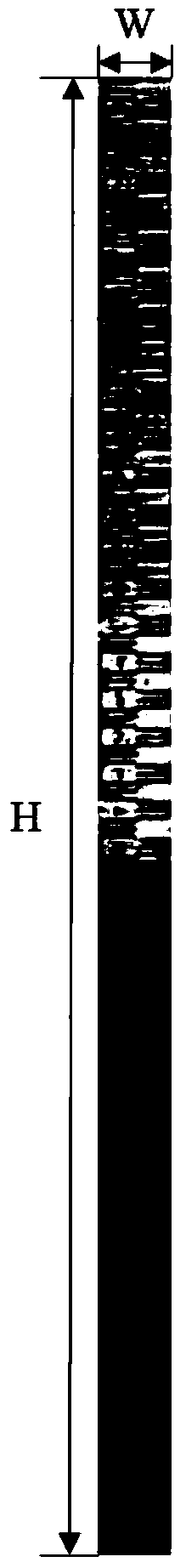 Water gauge waterline visual detection method suitable for complex illumination conditions