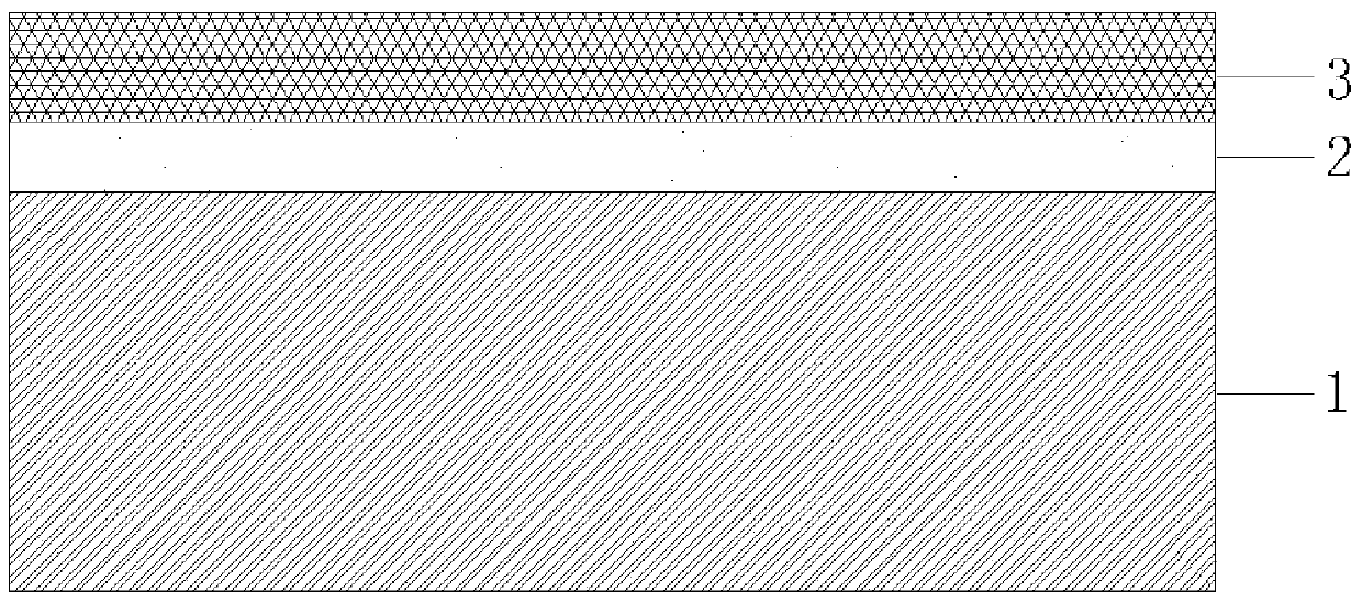 Double-layer coating on metal connector surface of high-temperature solid oxide cell and preparation method thereof