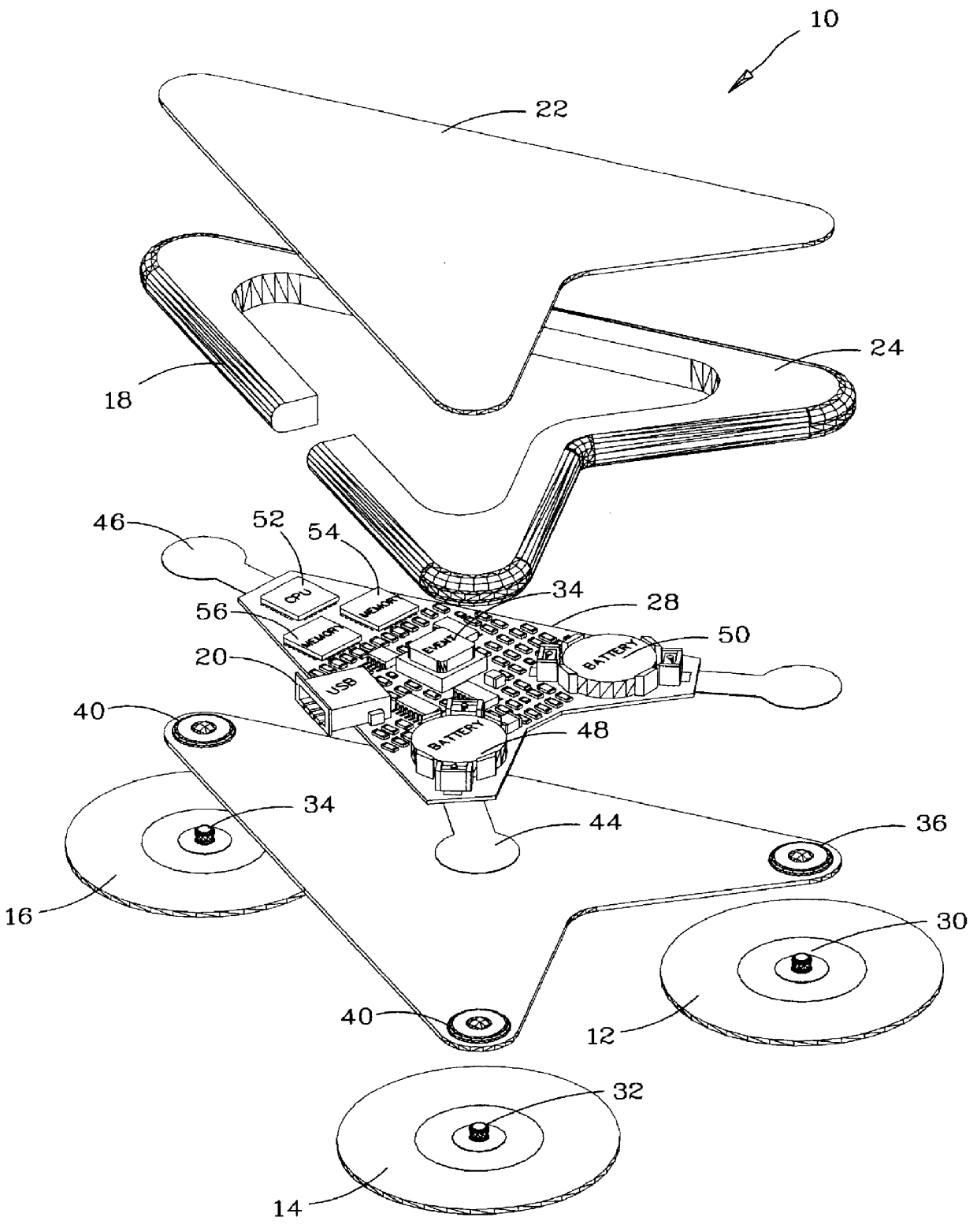 Long-term, ambulatory physiological recorder