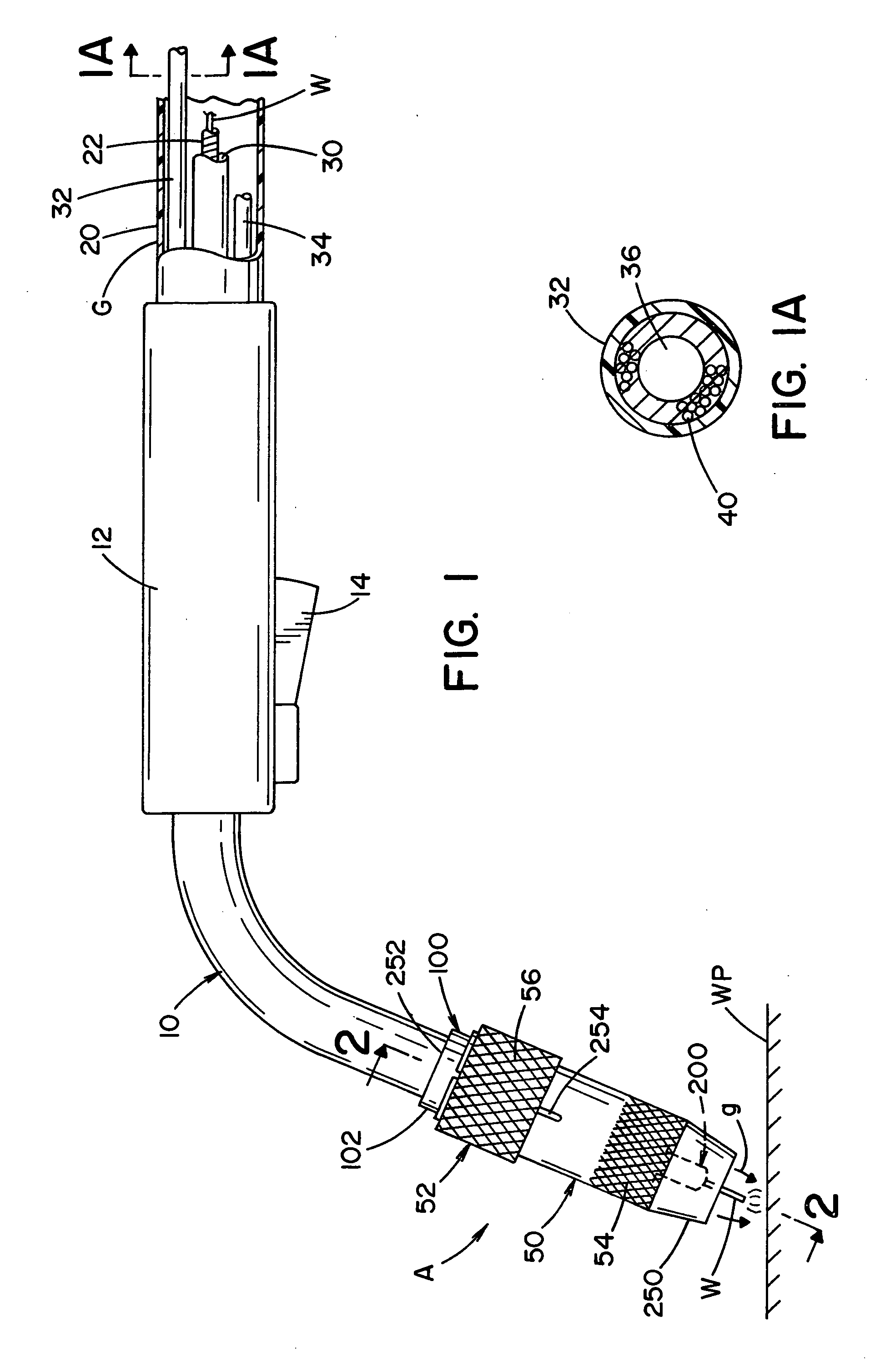 Torch for arc welding gun