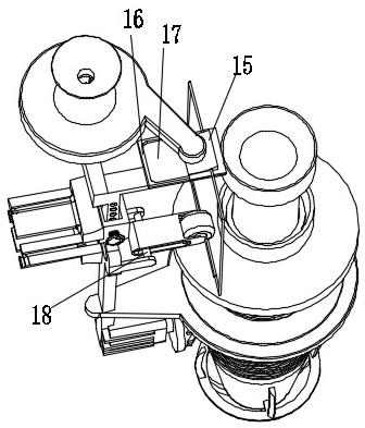 Automatic fixed-point digging agricultural planting machine