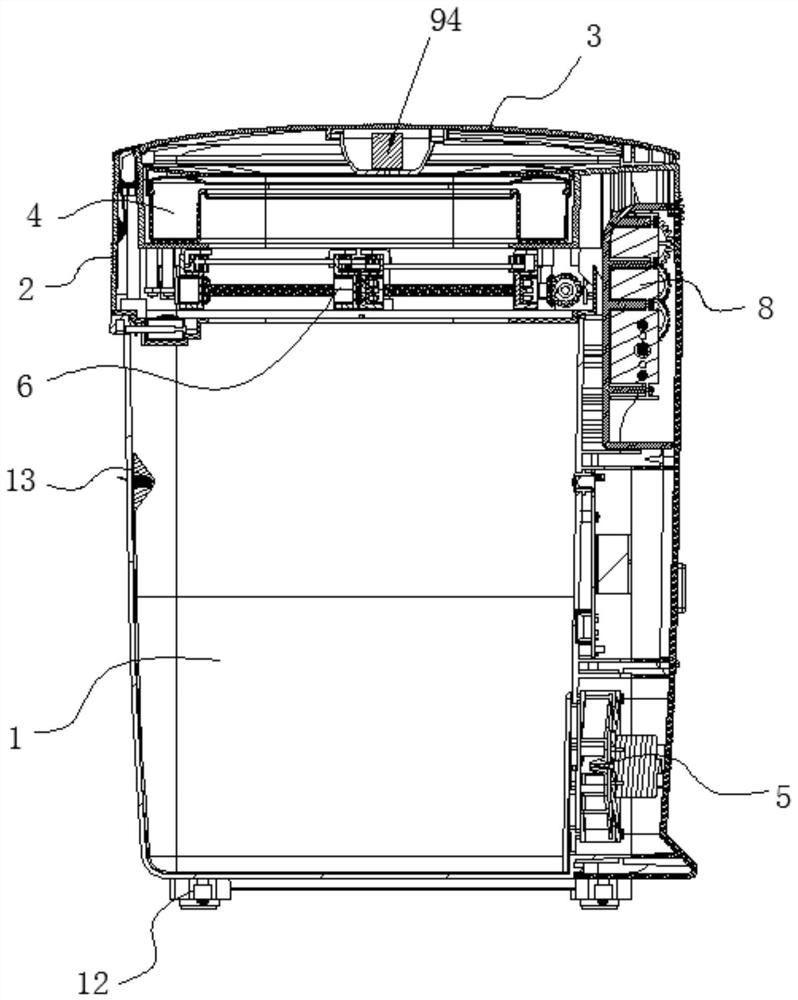 Novel automatic packaging intelligent garbage can