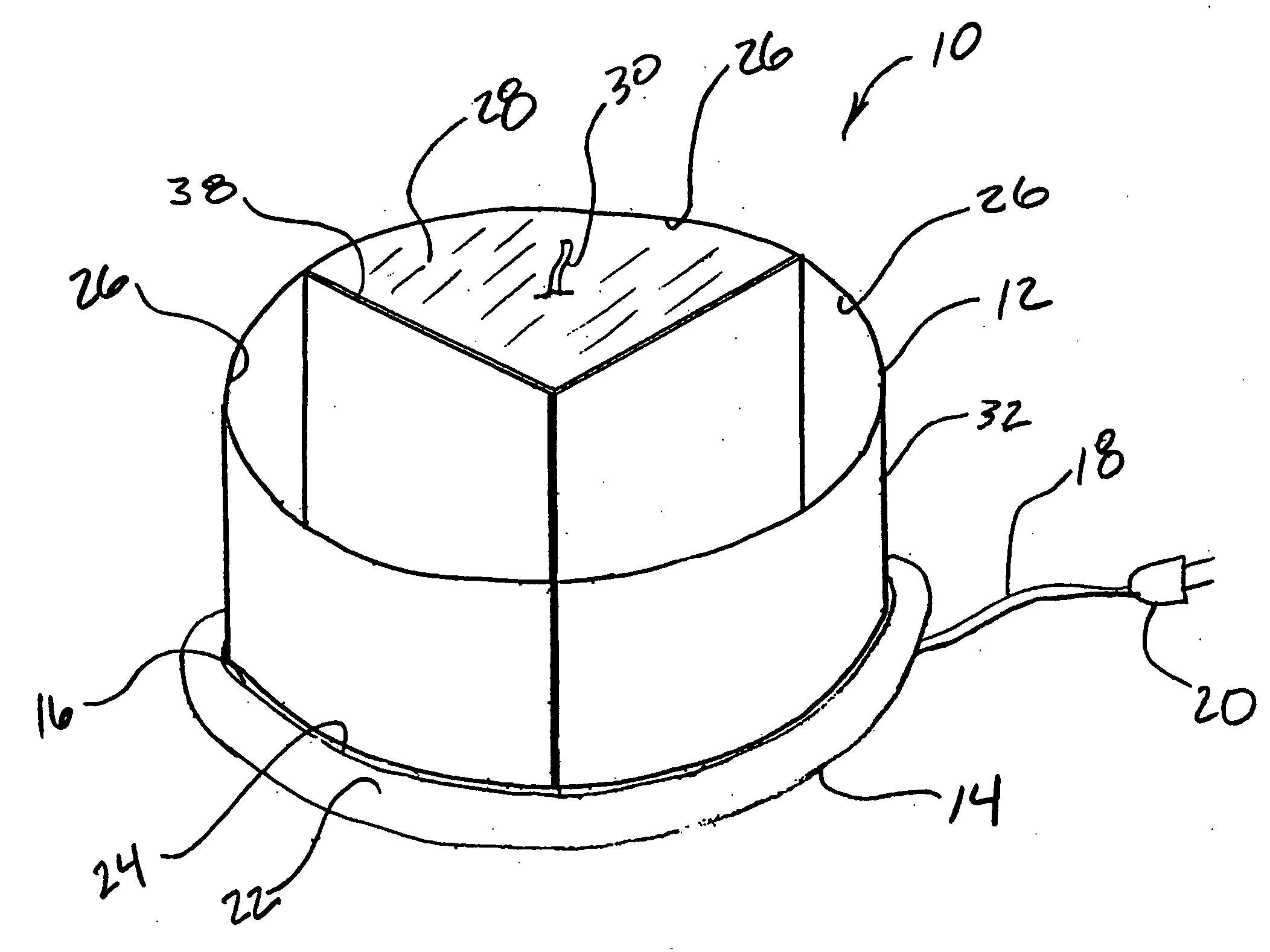 Multi-compartment container for use in producing an aroma