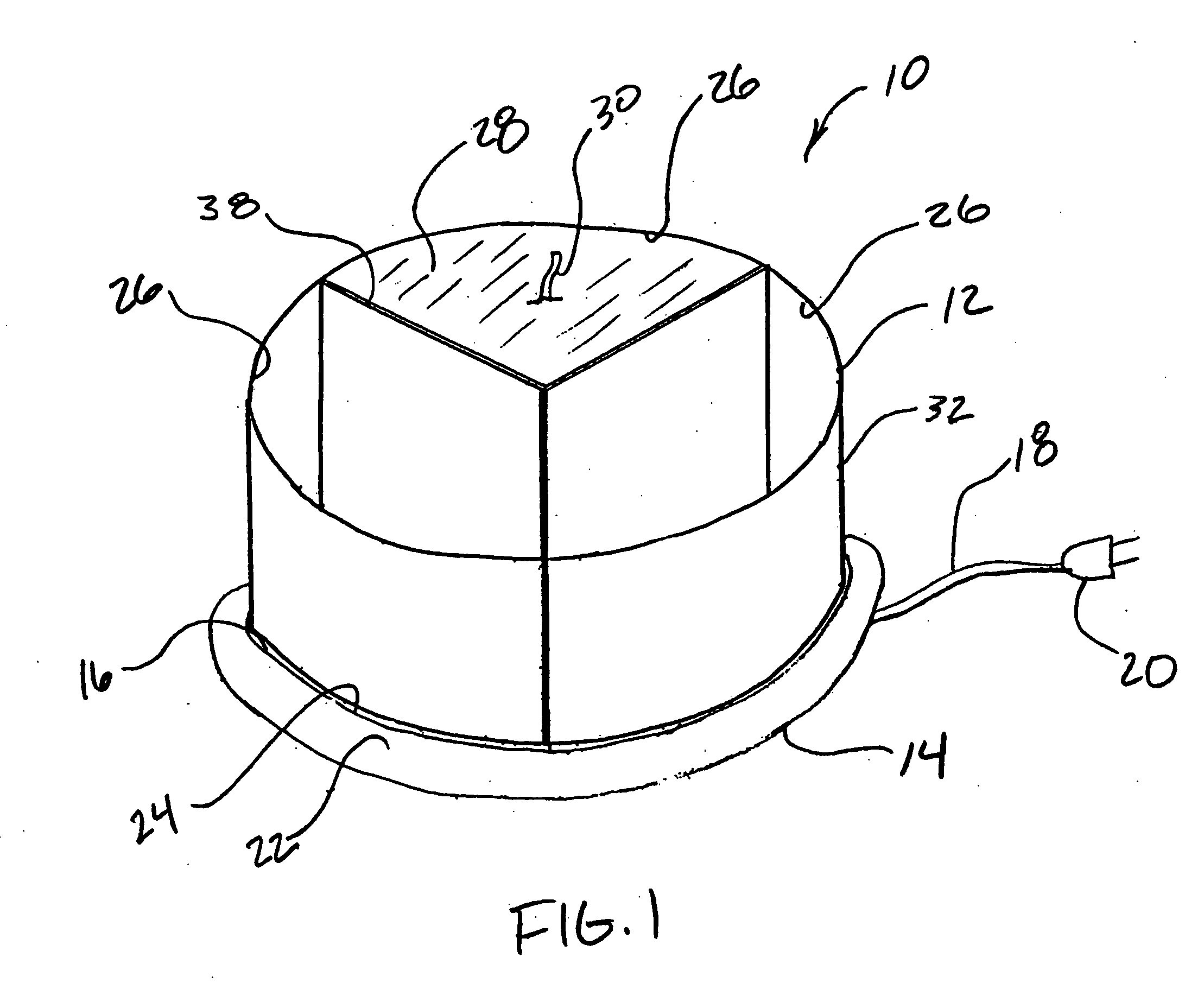 Multi-compartment container for use in producing an aroma