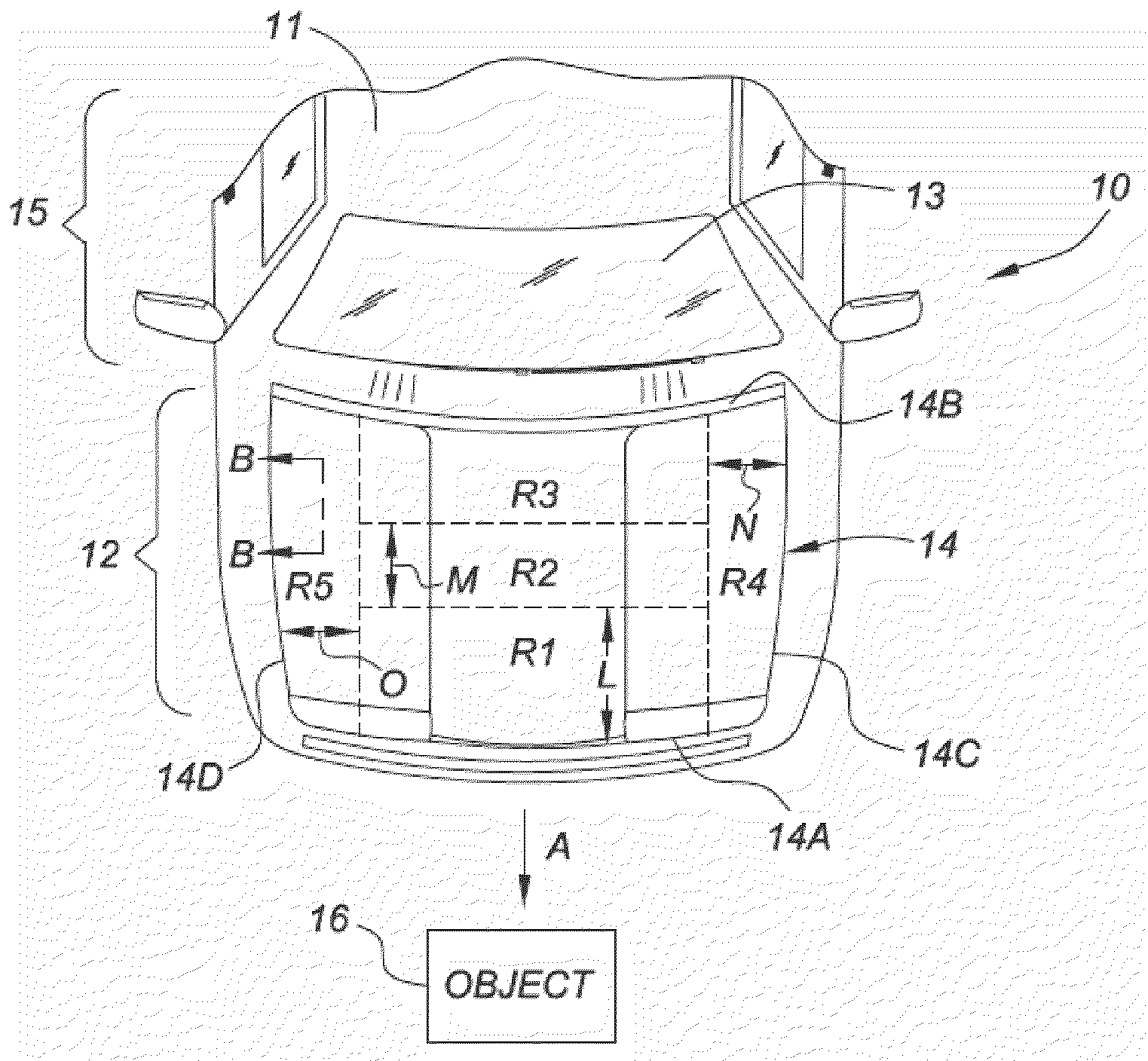 Vehicle hood with sandwich inner structure