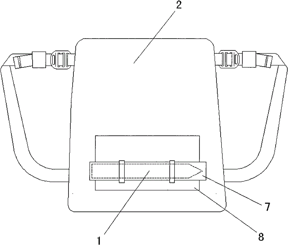 Power-forced parachute opening device of rocket