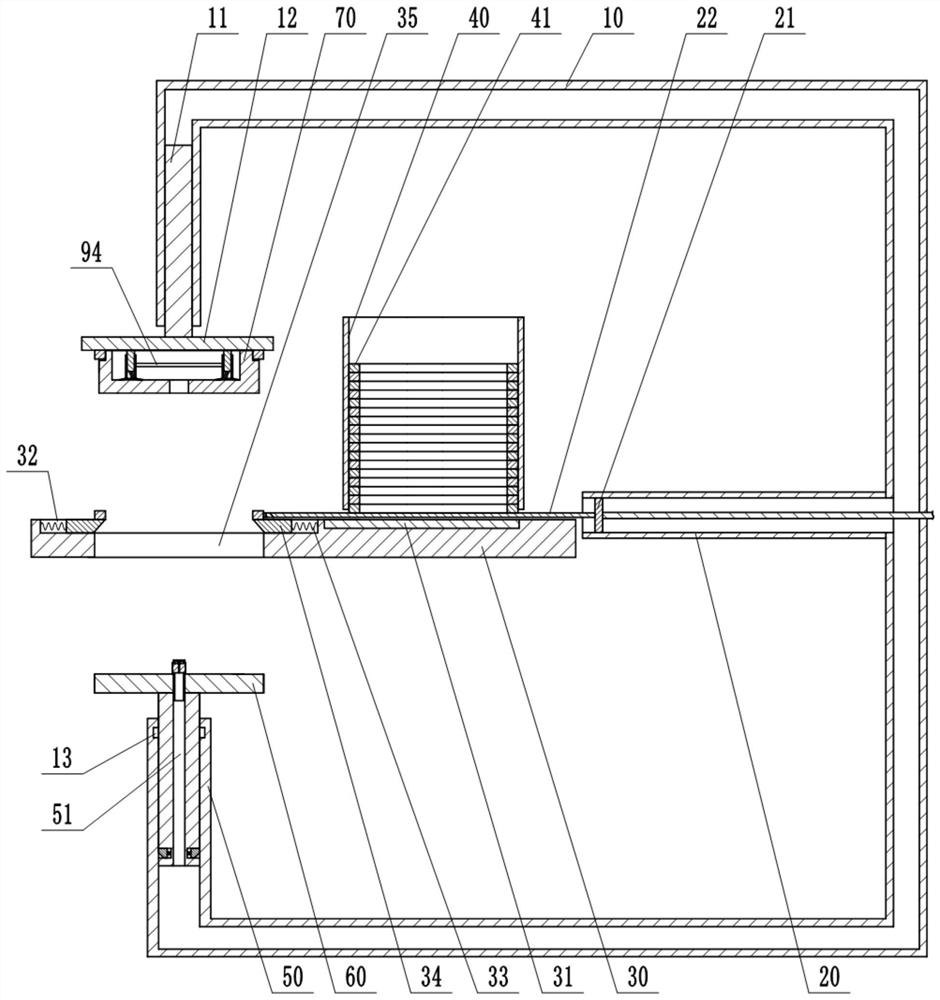 Rapid pressing machine for flywheel gear ring