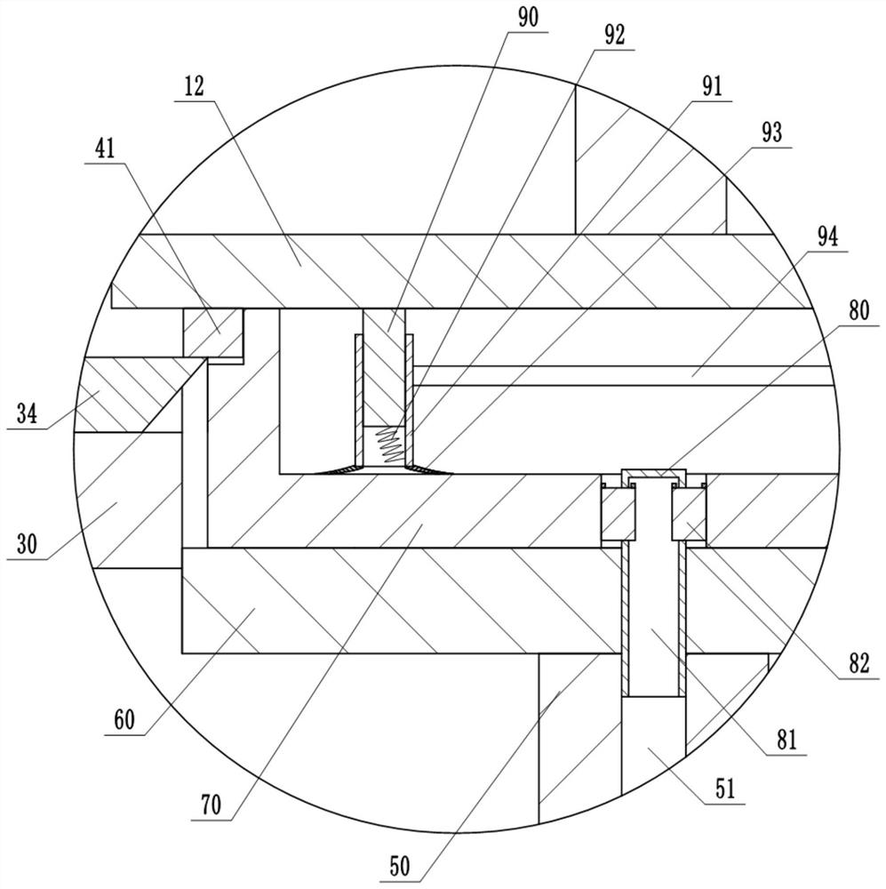 Rapid pressing machine for flywheel gear ring