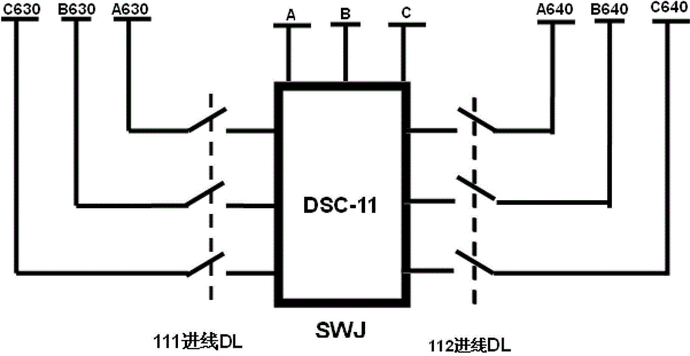 A backup power automatic input device