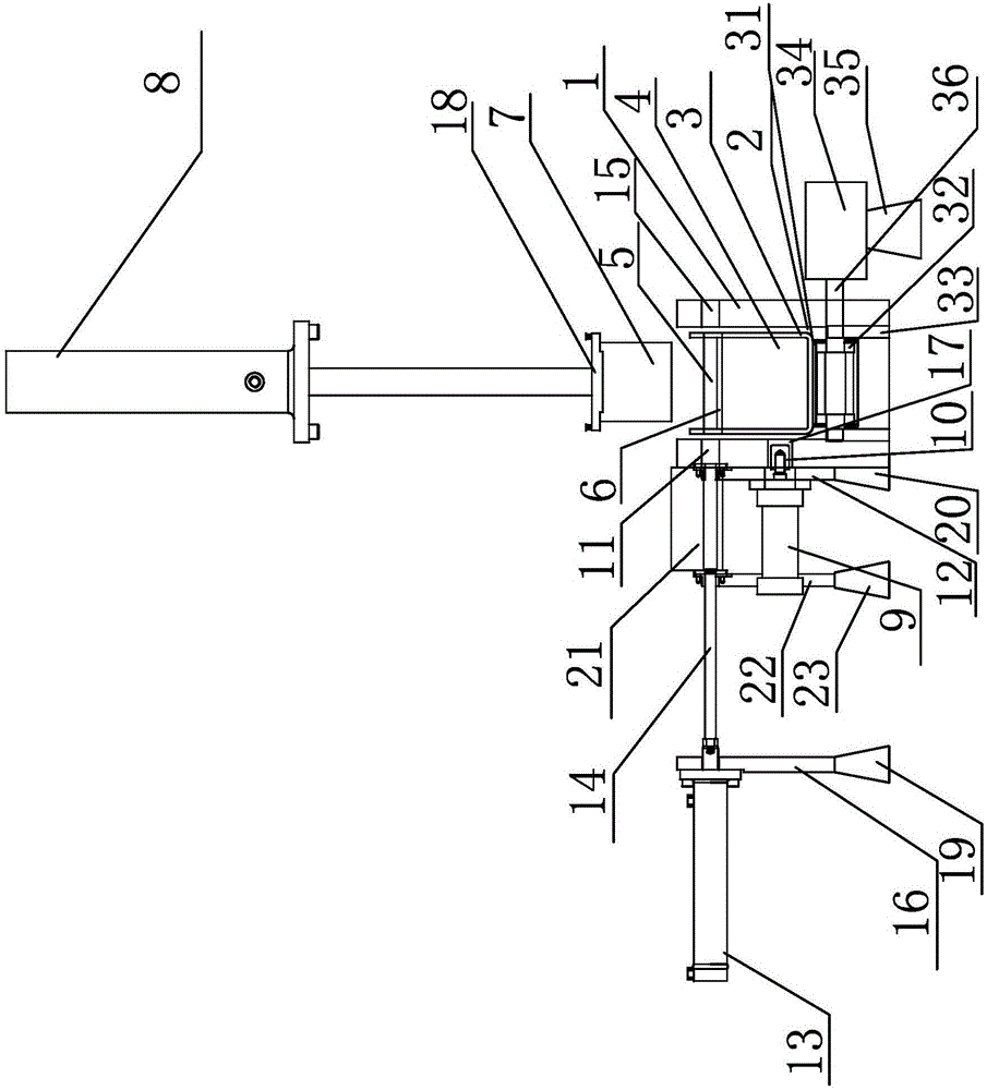 Heavy bamboo square stock production line provided with durable moulds and bringing convenience for mould to get in and out