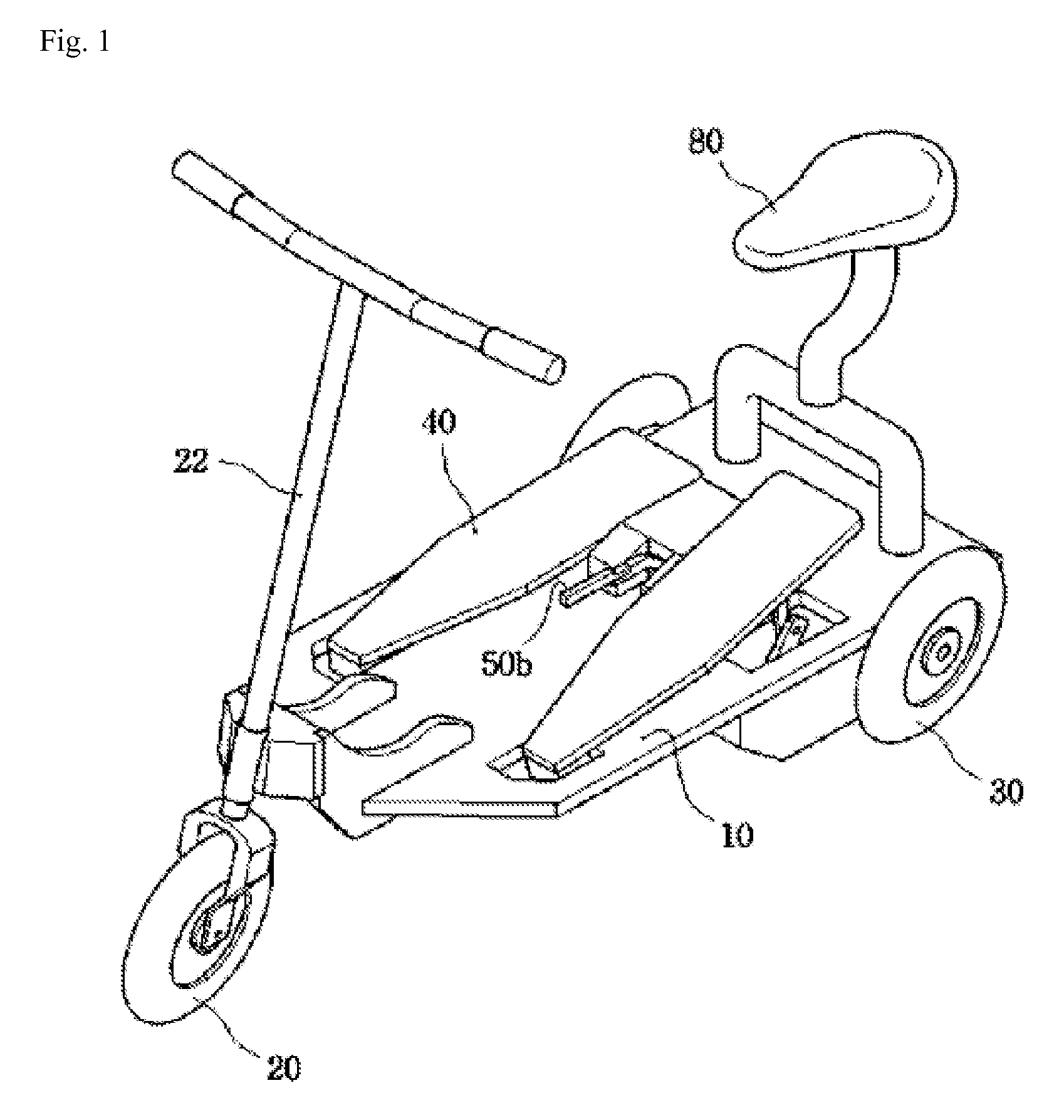 Pedal-driven roller board