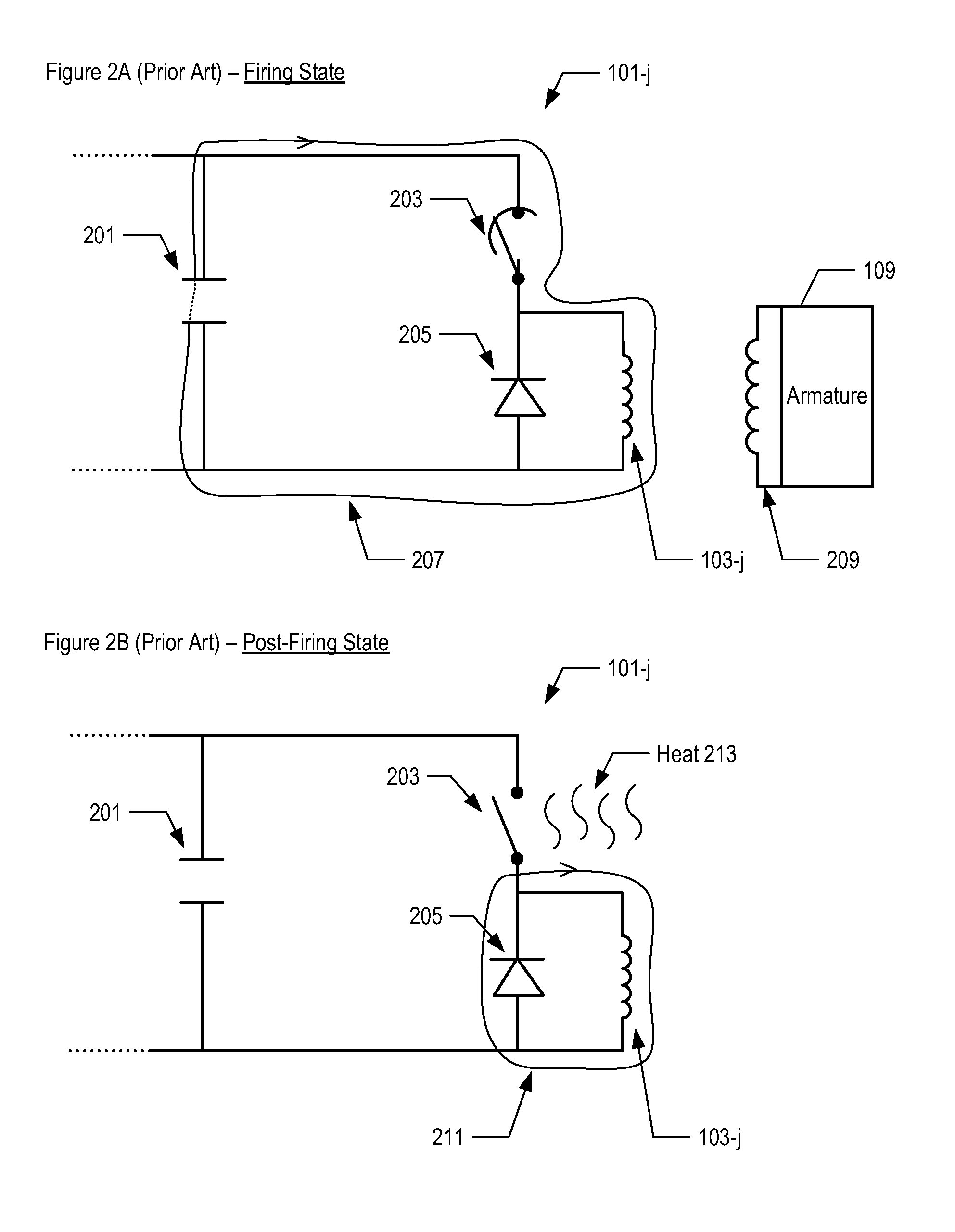 Thermal management of a propulsion circuit in an electromagnetic munition launcher