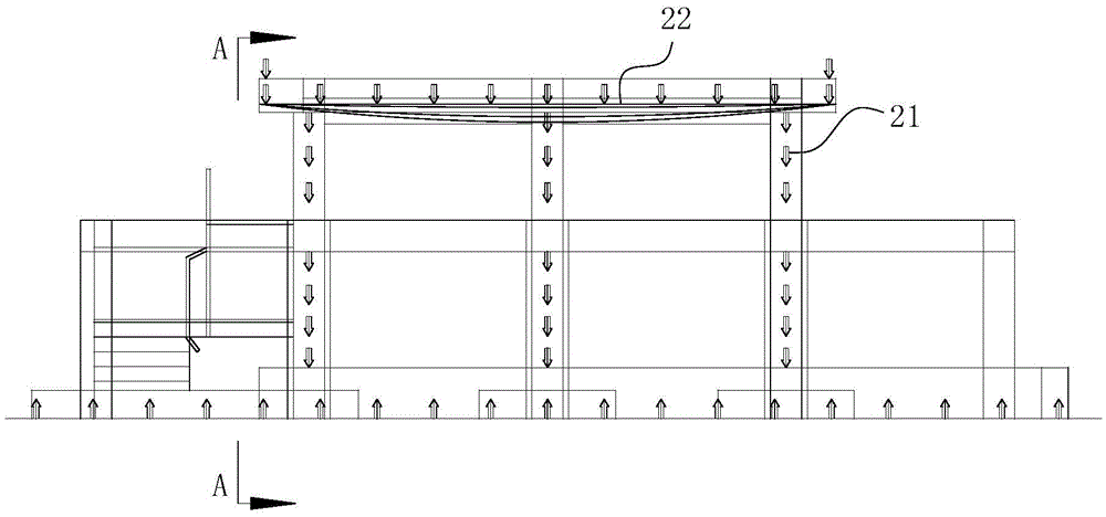 Comprehensive teaching model of sound and light integrated building structure