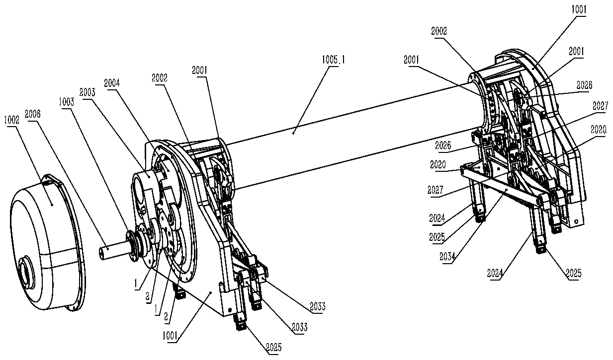 Novel jacquard shedding device